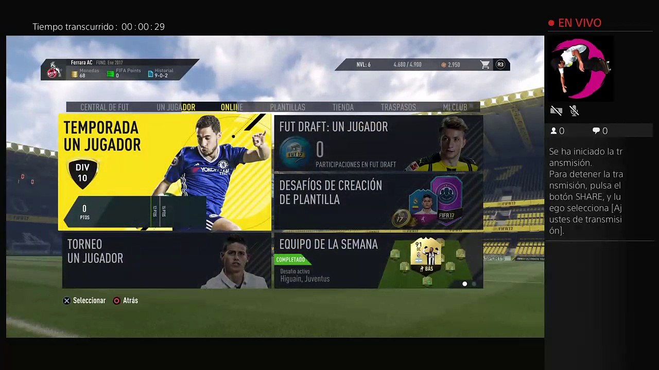FIFA 17 El comienzo