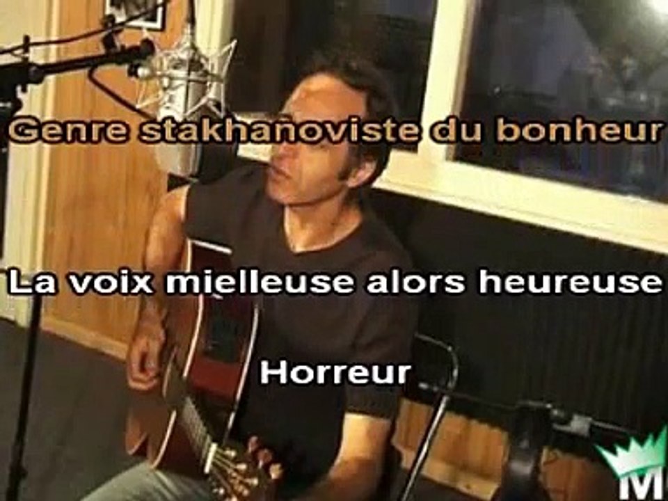 Jean-Jacques Goldman - Doux KARAOKE / INSTRUMENTAL