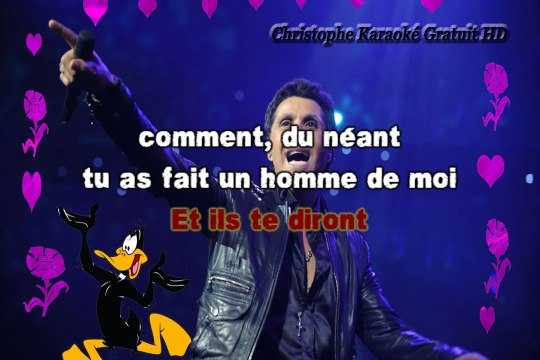 Jean-Luc Lahaye - Femme que j aime KARAOKE / INSTRUMENTAL