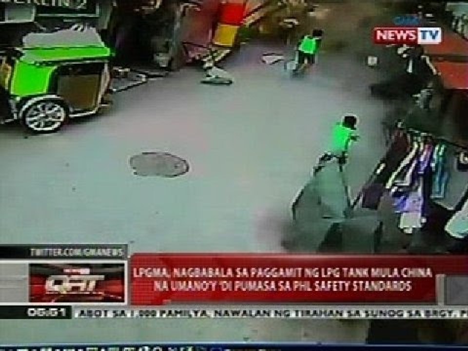 LPGMA, nagbabala sa paggamit ng LPG tank mula China na umano'y 'di pumasa sa PHL safety standards