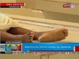 BP: Binatilyo sa GenSan, patay dahil sa dengue