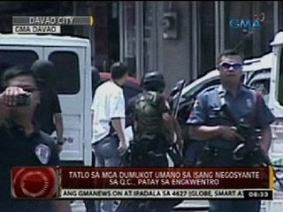 24 Oras:  3 sa mga dumukot umano sa isang negosyante sa Q.C., patay sa engkwentro