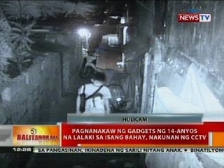 Download Video: BT: Pagnanakaw ng gadgets ng 14-anyos na lalaki sa isang bahay, nakunan ng CCTV