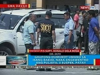 Babaeng taga-Quezon City na dinukot ng kidnap for ransom group, nasagip sa Davao City