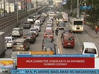 UB: Mga commuter, pabor kaya sa expanded number coding?