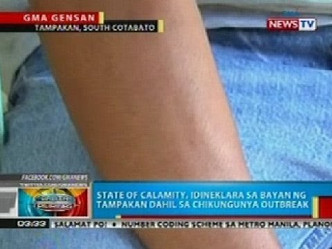 BP: State of calamity, idineklara sa Tampakan, South Cotabato dahil sa chikungunya outbreak