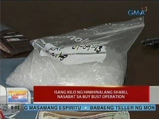 UB: Isang kilo ng hinihinalang shabu, nasabat sa buy bust operation