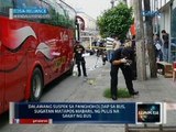 Dalawang suspek sa panghoholdap sa bus, sugatan nang barilin ng pulis na sakay ng bus