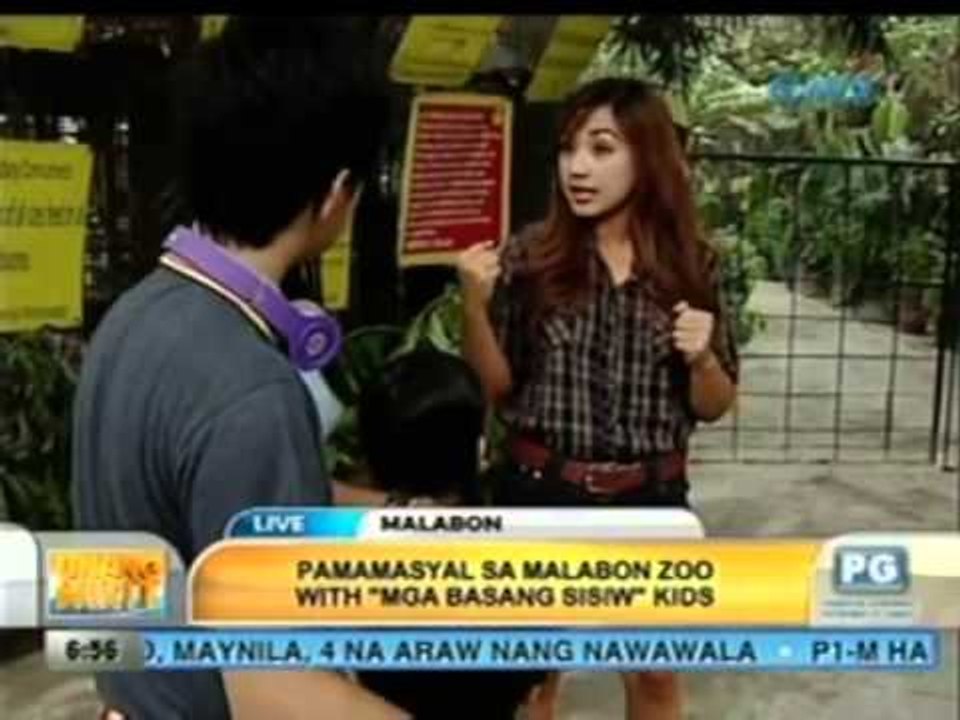 Unang Hirit: Pamamasyal sa Malabon Zoo with "Mga Basang Sisiw" kids