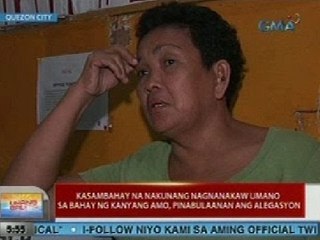 UB: Kasambahay na nakunang nagnanakaw umano sa bahay ng kanyang amo, pinabulaanan ang alegasyon