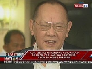 SONA: 7.2% shares ni Danding Cojuangco sa UCPB, pag-aari ng gobyerno, ayon sa SC
