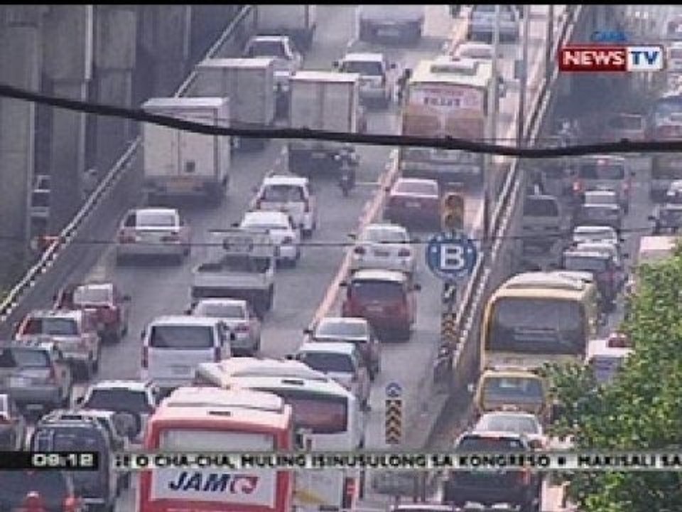 SONA: MMDA, gustong bawasan ng 40% ang bilang ng mga sasakyan sa EDSA