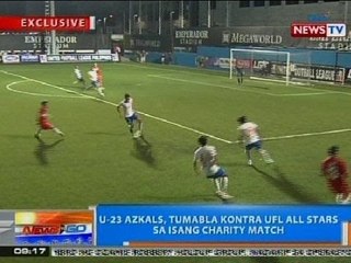 NTG: Exclusive: U-23 Azkals, tumabla vs UFL All Stars sa isang charity match