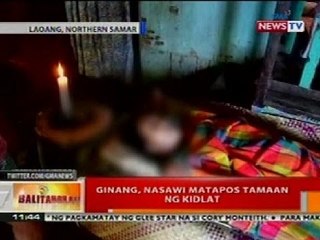 BT: Ginang sa Northern Samar, nasawi nang tamaan kidlat