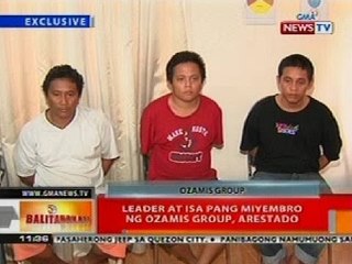 BT: Leader at isa pang miyembro ng Ozamis Group, arestado sa Cavite
