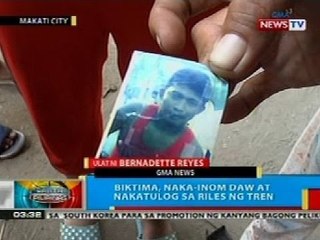 BP: Lalaki sa Makati, patay nang masagasaan ng tren ng PHL Nat'l Railways