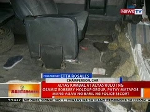 BT: Panayam kay Chairperson Etta Rosales sa pagkakabaril sa miyembro ng Ozamiz robbery-holdup group