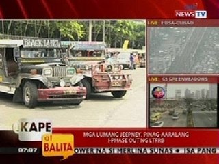 KB: Mga lumang jeepney, pinag-aaralang i-phase out ng LTFRB