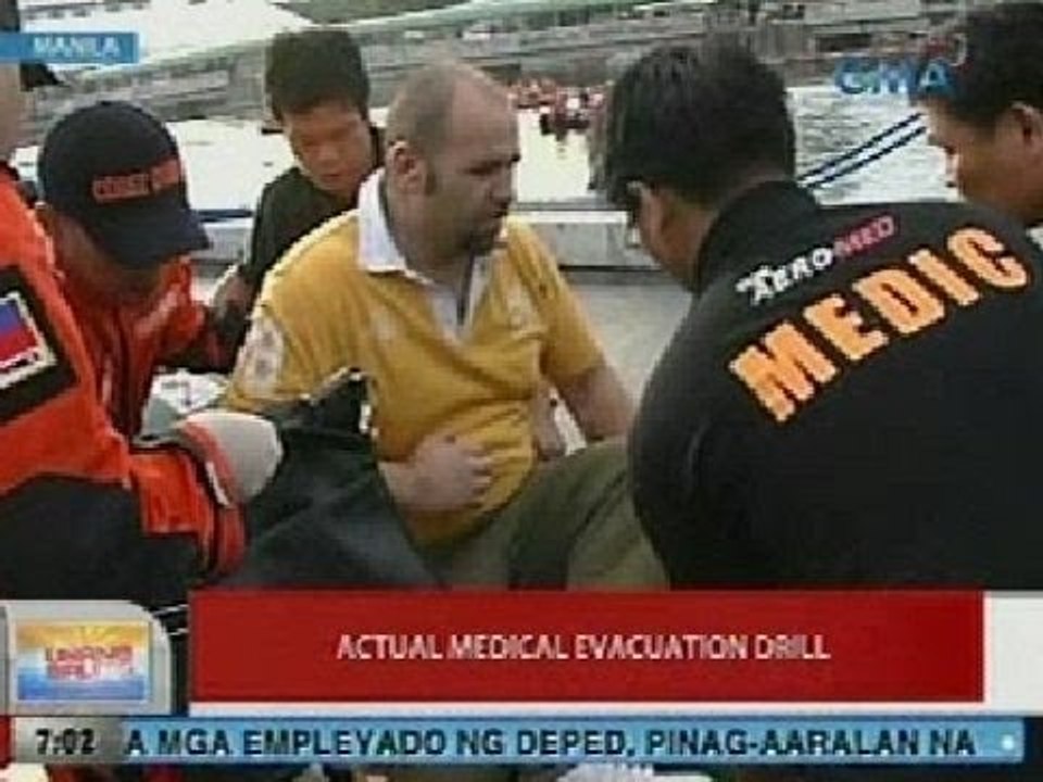UB: Actual medical evacuation drill