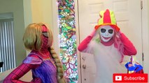 Spiderman vs Frozen Elsa vs Joker Marries Joker Girl? - Disney Princess Wedding - Funny Superheroes