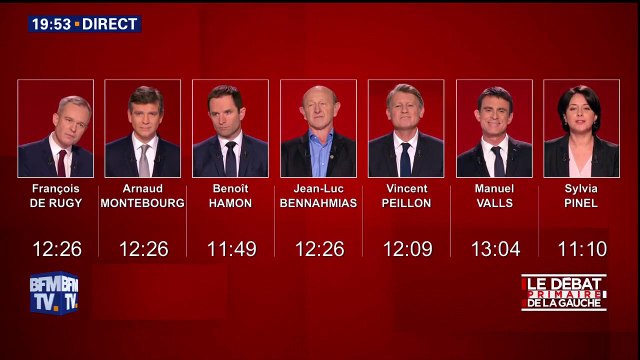 Primaire de la gauche : sourires aux lèvres, les candidats s'engagent à soutenir le vainqueur