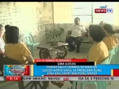 BP: Prayer rally, idinaos sa Ilocos Norte dahil sa problema kung sino ang dapat maupong mayor
