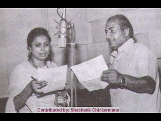 Nigahen Na Phero - Suman Kalyanpur & Muhammad Rafi Both Versions Film Black Prince