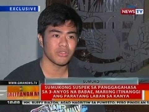 BT: Sumukong suspek sa panggagahasa sa 3-anyos na babae sa Laguna, itinanggi ang paratang sa kanya