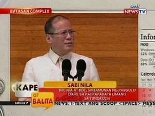KB: BOI, NIA at BOC, sinermunan ng Pangulo, dahil sa pagpapabaya umano sa tungkulin