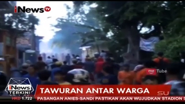 Warga Johar Baru Kembali Terlibat Tawuran
