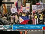 BP: Fil-Am community at ilang Vietnamese sa California, USA, nakiisa sa protesta kontra-China