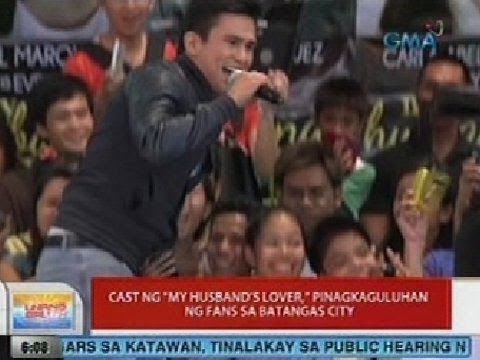 UB: Cast ng 'My Husband's Lover,' pinagkaguluhan ng fans sa Batangas City