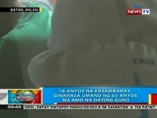 BP: 16-anyos na kasambahay sa Aklan, ginahasa umano ng 63-anyos na amo na dating guro