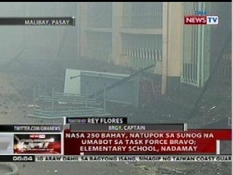 QRT: Panayam sa Brgy. Captain ng Malibay, Pasay sa Sunog na nangyari kanina