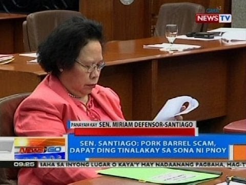 NTG: Sen. Santiago, masyadong nahabaan sa ika-apat na SONA ng pangulo