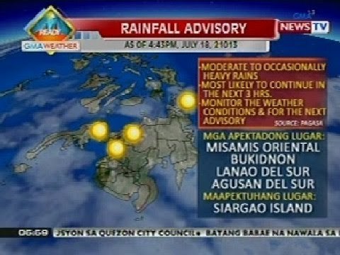 QRT: Weather update as of 5:59 p.m. (July 26, 2013)