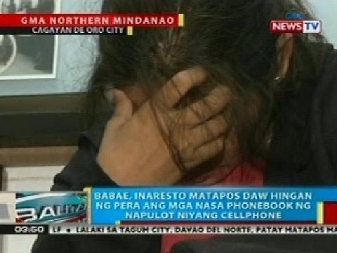 BP: Babae sa CdeO city, inaresto matapos umanong manloko gamit ang napulot niyang cellphone