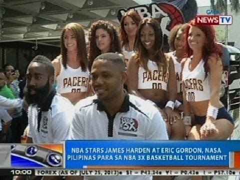 NTG: NBA stars James Harden at Eric Gordon, nasa Pilipinas para sa NBA 3X Basketball Tournament