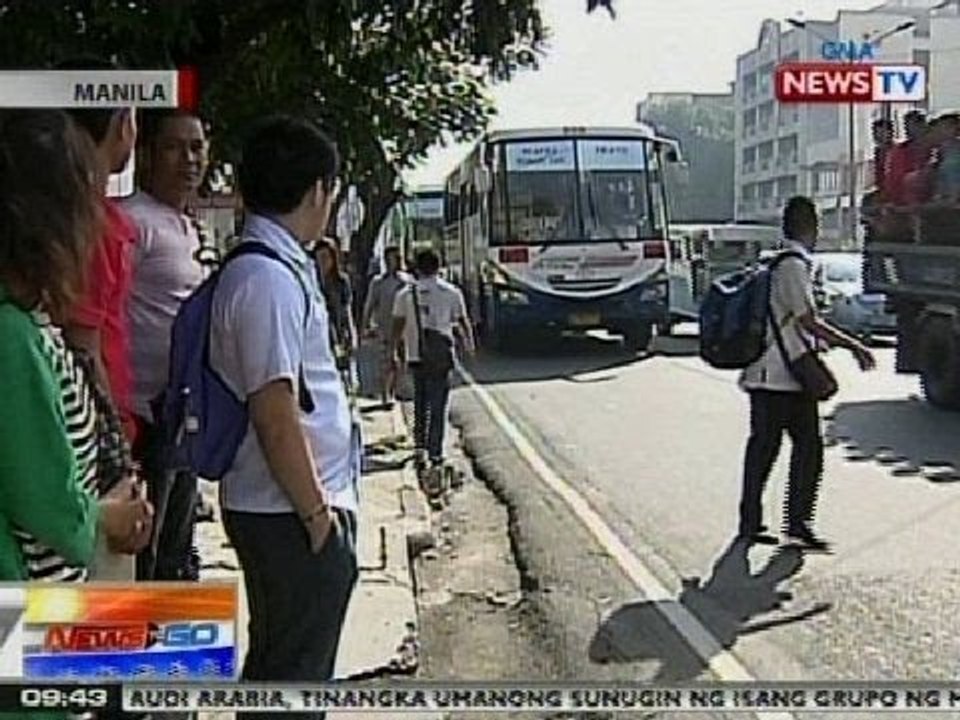 NTG: Manila Mayor Erap: Mga kolorum na bus lang ang bawal sa Maynila
