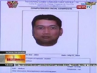 BT: Artist's sketch ng 3 suspek sa pambobomba sa CDO, inilabas na