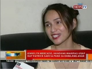 BT: Jennylyn Mercado, handang makipag-usap kay Patrick Garcia para sa kanilang anak