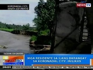 NTG: Mga residente sa ilang barangay sa Koronadal City, inilikas