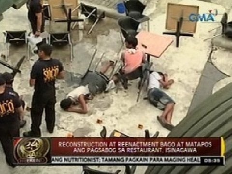 24 Oras: Reconstruction ng mga pangyayari sa pinangyarihan ng pagsabog sa Cagayan de Oro, isinagawa