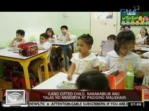 24Oras: Gifted child, karaniwang energetic, matalas ang memorya at malikhain