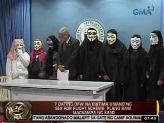 24Oras: 7 dating OFW na biktima umano ng sex-for-flight scheme, magsasampa raw ng kaso
