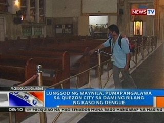 Download Video: NTG: DOH, nagsagawa ng anti-dengue spraying sa loob at paligid ng Quiapo church