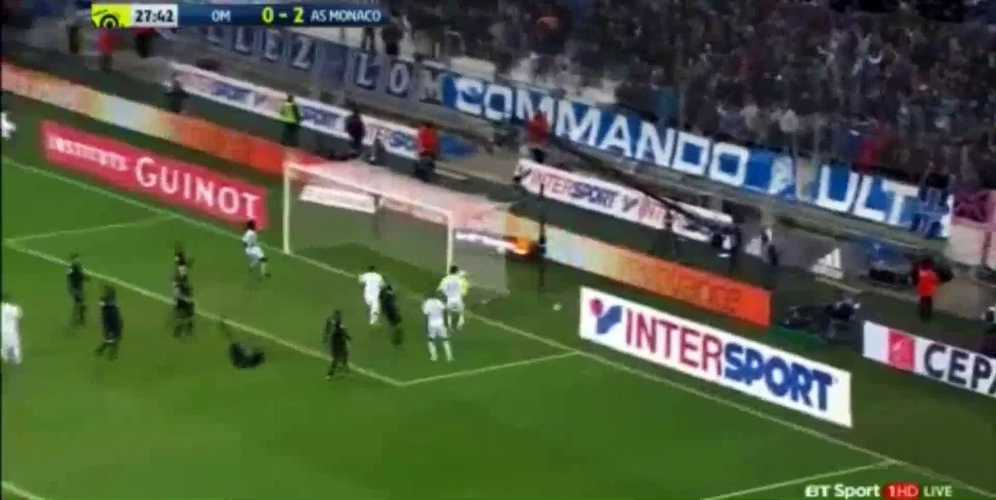 Marseille vs Monaco 1-2 HD Rolando But 15_01_2017