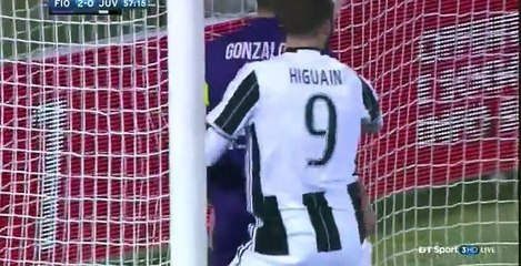 Gonzalo Higuain GOAL HD Fiorentina	2-1	Juventus 15.01.2017