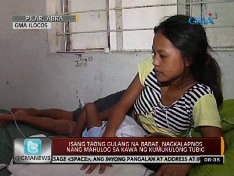 24 Oras: Isang taong gulang na babae, nagkalapnos nang mahulog sa kawa ng kumukulong tubig sa Abra