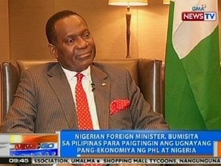 NTG: Nigerian foreign minister, bumisita sa bansa